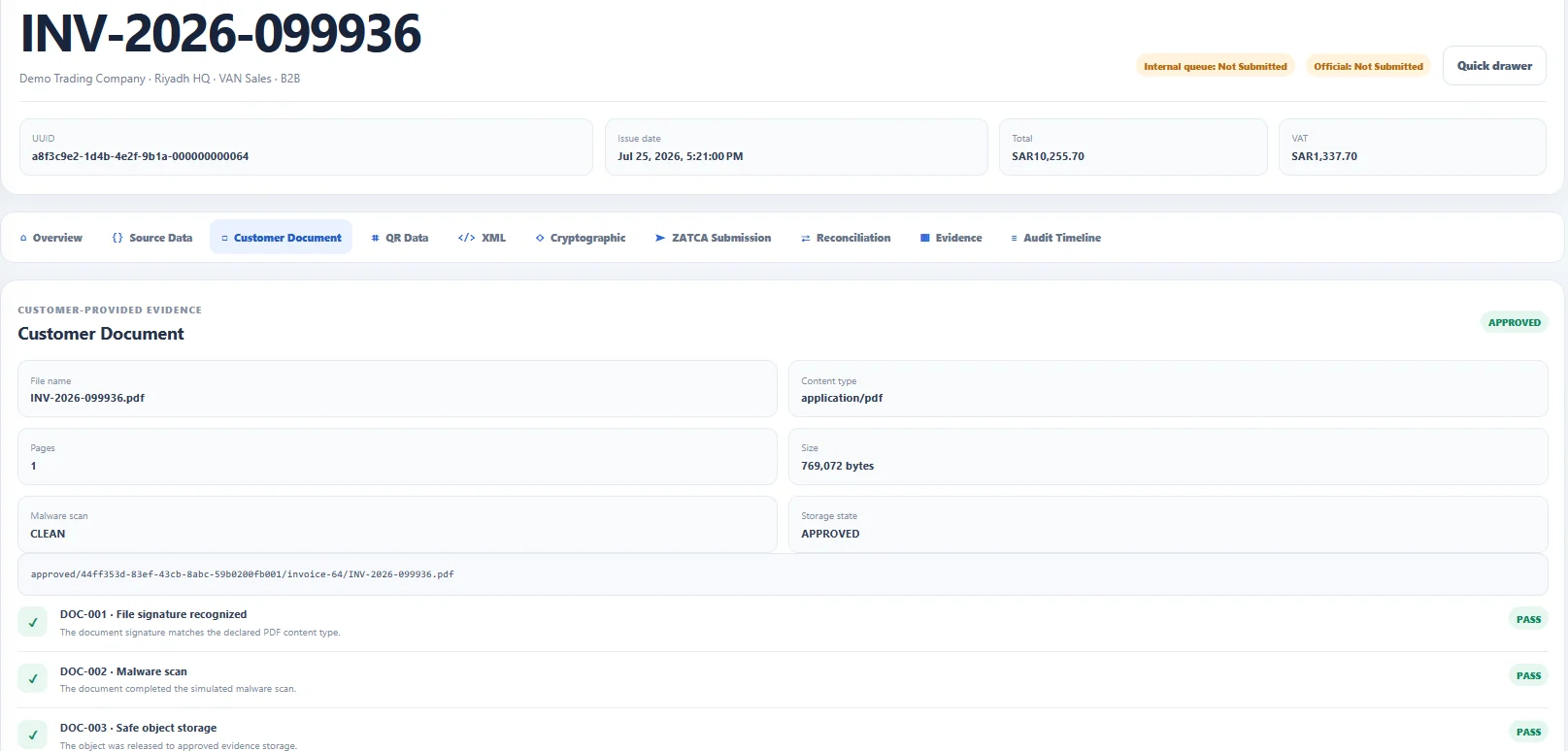 EasyFatoora Invoice 360 screenshot
